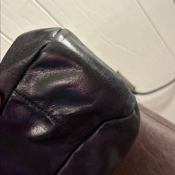 Tory Burch Dena Hobo Leather Shoulder Bag - Picture 9 of 14